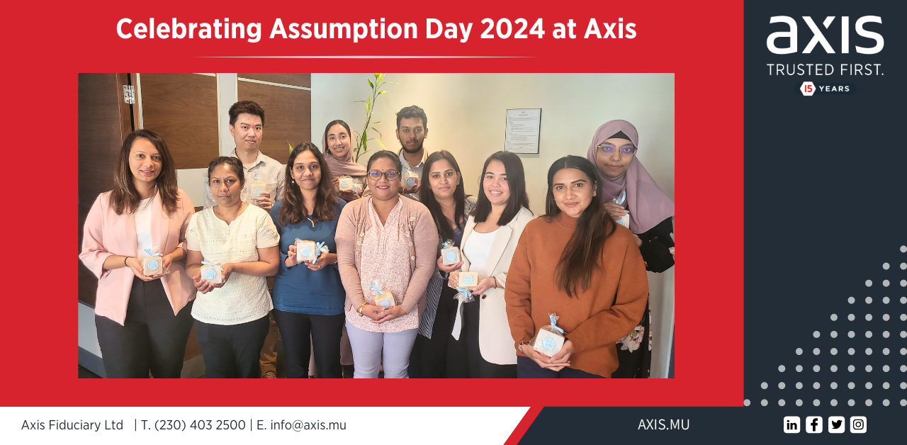 Celebrating Assumption Day 2024 at Axis Axis Celebrating Assumption