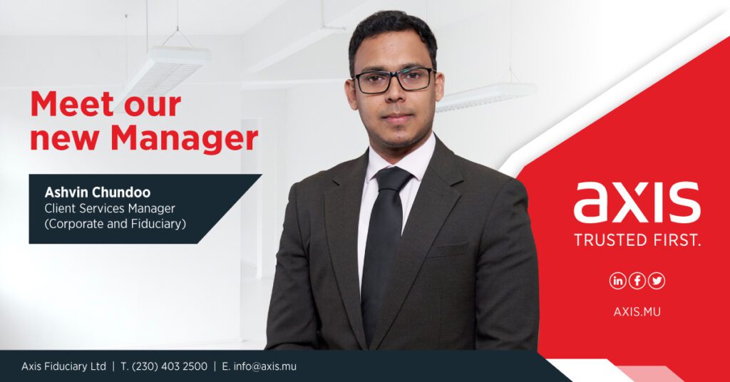 Meet Our New Manager - Axis